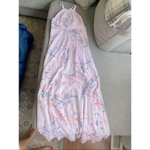 Maternity maxi dress